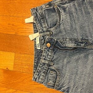 Zara Women's High Rise Denim Jeans